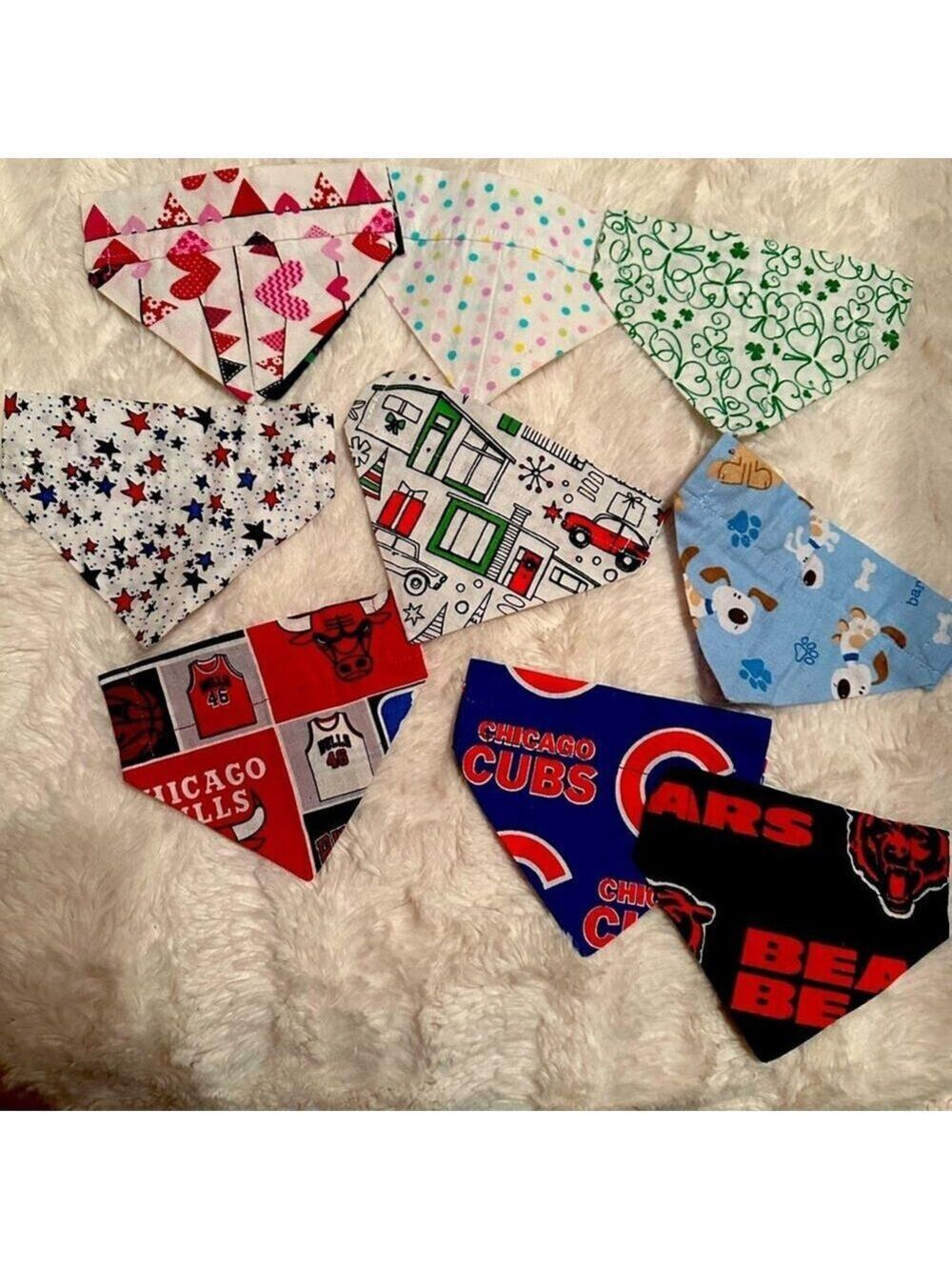 Dog Collar Bandanas Small